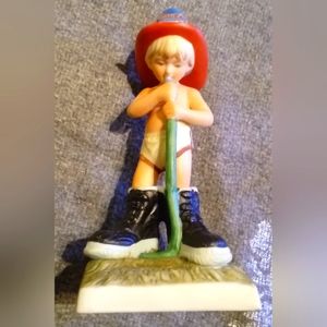 VINTAGE FIGURE "FIRE CHIEF",BY ROGER J. BROWN
